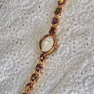New Vintage style jeweled watch
